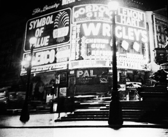 A Vision of Loveliness-Louise Levene-Picadilly Circus-West End-London-Afterhours Sleaze and Dignity